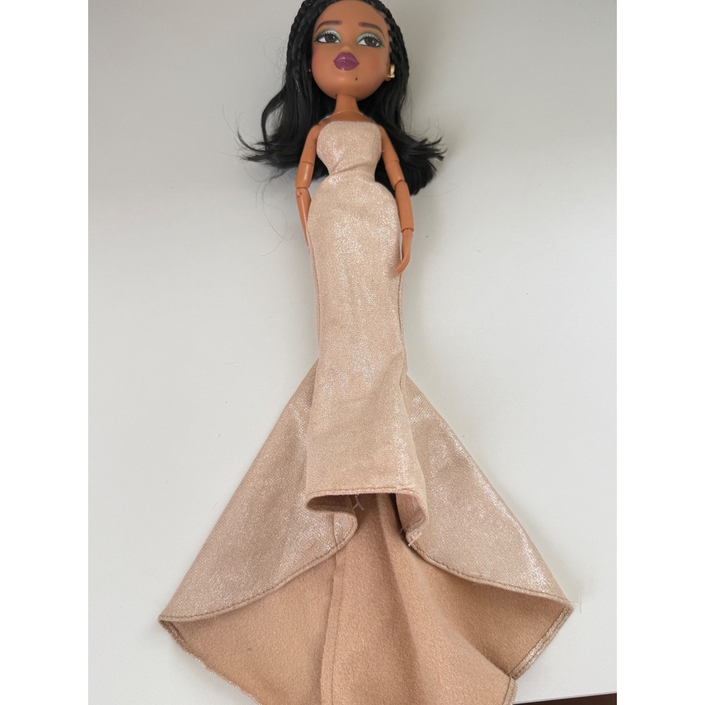 Bratz x Tyla Fashion Doll Rose Gold Shimmer Gown Collector Edition 2024